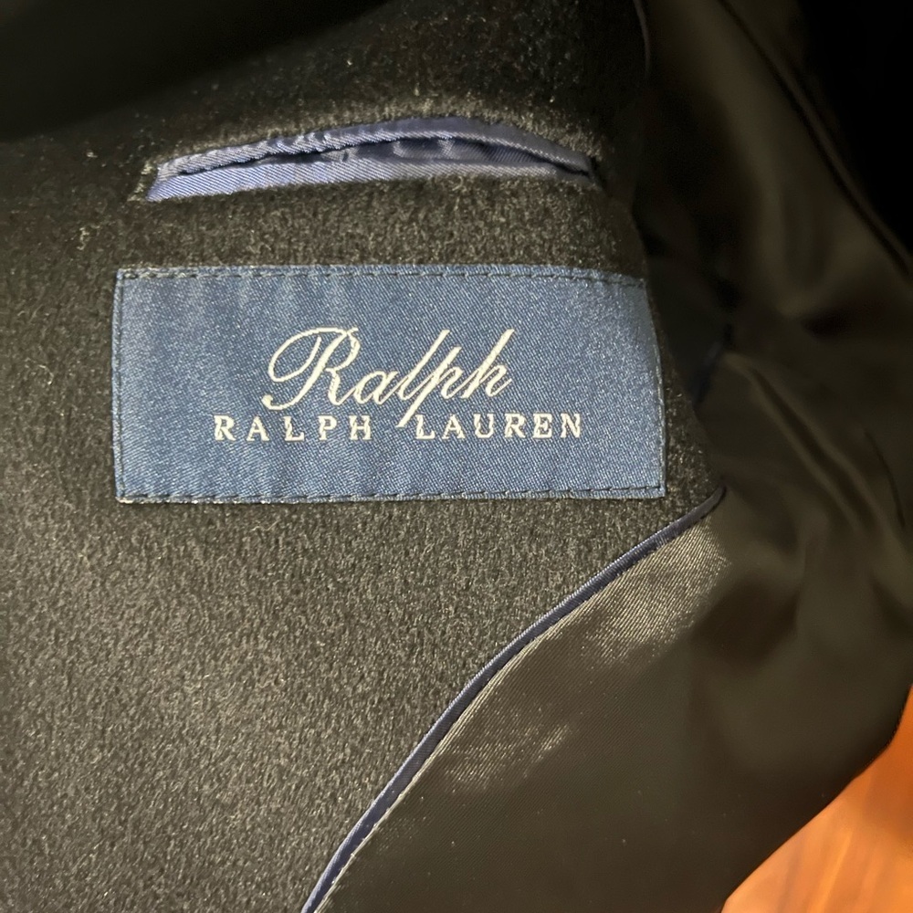 Loro Piana Men's Black Wool Coat - Picture 6 of 9